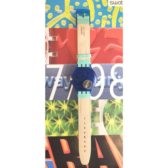 Swatch watch EN VAGUE SDN109 1994 Scuba New in case with paperwork and battery - Picture 6 of 9